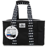 Fancy Panz bolsa aislante para dos Fancy Panz estándar negra, ideal para transportar comidas calientes o frías.