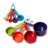 Farberware tazas y cucharas medidoras de 9 piezas, fáciles de usar.