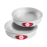 Bandeja Fat Daddio's para bizcocho redondo de 10x2 pulgadas, desmolado fácil.