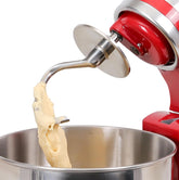FavorKit gancho de amasado para KitchenAid con cabeza inclinable, compatible con 4.5–5 cuartos.