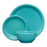 Fiesta Bistro Coupe tazón cereal turquesa, perfecto para desayunos diarios y uso frecuente.