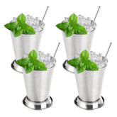 Copas Fijinhom para julepe de menta, conjunto de 4, listas para cócteles