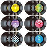 Mantel redondo FillTouch de vinilo 33 cm para ambiente años 50