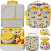 Fimibuke Bento para niños, capacidad 60oz, ideal para almuerzos escolares.