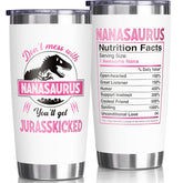 Fimibuke Nana Tumbler Regalo 20oz, ideal para mantener bebidas frías o calientes durante el día.