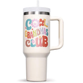 Vaso Fimibuke 40oz con asa y pajilla, ideal para transporte diario.