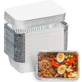 Findful latas de aluminio con tapas 8,5x6, aptas para hornear y conservar.