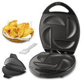 FineMade máquina con molde para rellenar y sellar empanadas de forma uniforme.
