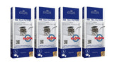 Filtros de té Finum grandes desechables en caja, listos para usar con hojas sueltas.