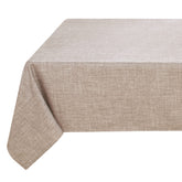 Mantel Fitable rectangular de lino sintético para mesas, elegante y práctico.