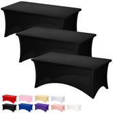 Mantel Fixwal rectangular 6ft, ajuste perfecto para evento.