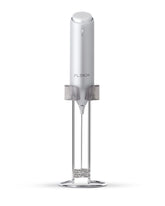 Flendy batidor de leche mano con cargador USB-C, carga práctica al dejarlo en el soporte