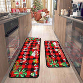 Flippana alfombra cocina navidad 17x47, decorativa y antideslizante.