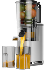 Floisdace extractor prensado frío con boca ancha facilita jugos de frutas enteras