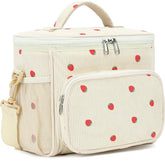 FlowFly bolsa de almuerzo aislada vista frontal para transporte diario.