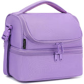 FlowFly doble-decker: vista frontal del bolso térmico, ideal para llevar almuerzo fresco durante el día.