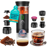 APSARAS USA cafetera portátil con cápsulas NS para viaje
