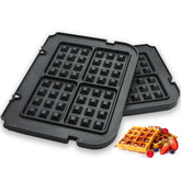 FOCOllK placas de gofres con cavidades cuadradas para dorar uniformemente