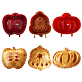 Fogun moldes de pie para manzanas; tartas mini festivas fáciles