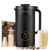 FOHERE Hacedor leche nuez 800W: mezcla eficiente de frutos secos