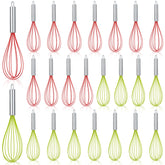 FoldTier batidora de 10 pulgadas en colores, ideal para mezclar masa.