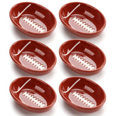 FoldTier cuencos cerámicos con forma de balón, ideales para salsas y aperitivos