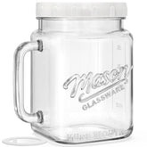 Folinstall tarro de vidrio 74oz con tapa hermética para conservar ingredientes.