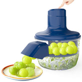 Desgranador de uvas automático Fopudy para preparación rápida en casa.