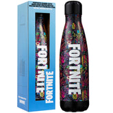 Fortnite botella 500ml con doble pared para mantener temperatura todo el día.