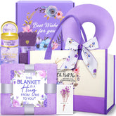 Fortuning's JDS cesta regalo con lavanda para cumpleaños, ideal para expresar afecto.