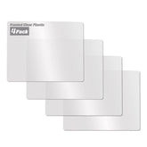 Fotouzy tablas de corte flexibles, 4 piezas, para verter ingredientes sin derrames.