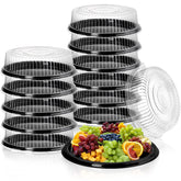 Bandeja Frcctre 12 pulgadas con tapa para servir y transportar alimentos con seguridad
