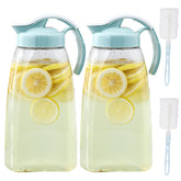 Frcctre jarras-agua-74oz con tapa hermética para almacenamiento seguro.