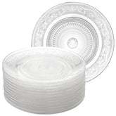 Frcctre plato de cristal para ensalada de 7 pulgadas, ideal para porciones individuales