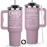 Vaso térmico Chaos Coordinator 40oz de FROOBLEQUIRK para mantener bebidas calientes durante horas