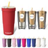 Frost Buddy Togo Buddy 30oz con aislamiento doble para temperatura prolongada.