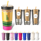 Frost Buddy Togo Buddy con aislamiento doble-pared mantiene bebidas frías por horas.