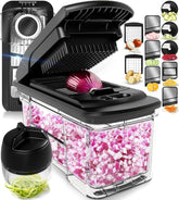 Fullstar Cortadora de Verduras 6 en 1 para cortar y rebanar con precisión.