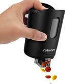 Fullware Flowie dispensador de frutos secos 9 oz facilita porciones precisas
