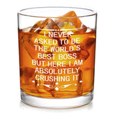 Vaso Futtumy 10oz con diseño clásico, perfecto para degustar whisky con claridad.