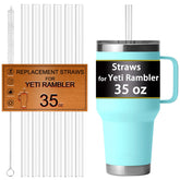 FXTBE paja para Yeti 35oz cristal, cómoda de usar y sin BPA