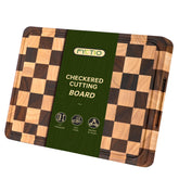 Fyctio tabla de corte acacia grande, superficie dura para cortar con confianza.