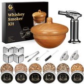 G GOOD GAIN kit humo whisky con diseño de bellota, añade elegancia a la barra en casa.