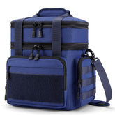 Gafetrey bolsa de almuerzo grande, vista frontal, perfecta para llevar comida al trabajo.