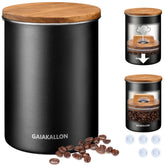 GAIAKALLON contenedor hermético para café con doble tapa mantiene el aroma.