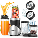 Licuadora Ganiza 900W en base potente para batidos rápidos