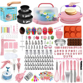 Gawren-H&E kit-decoracion-torta-678-piezas, ideal para crear tortas vistosas en casa.
