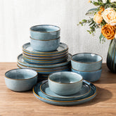 GBHOME platos cerámicos de 10,5 pulgadas para uso diario con acabado elegante.