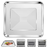 Bandeja GCQ para freidora de aire Cuisinart TOA-60/65/70, acero duradero para cocina saludable.