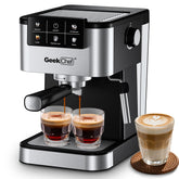 Geek Chef máquina-espresso-20-bares para aroma intenso en casa.
